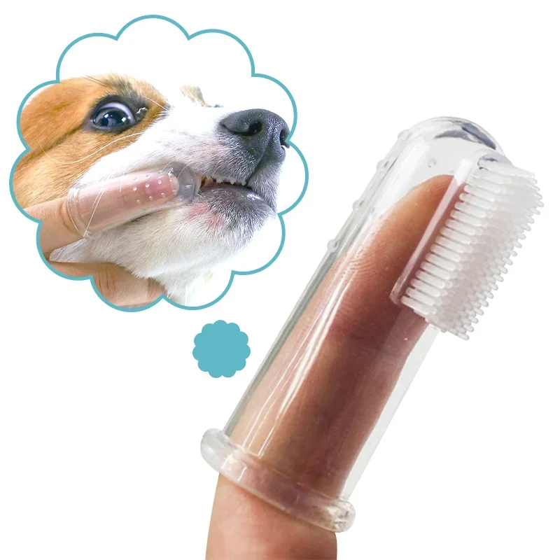 Teeth Whitening Mouthwash - Super Soft Pet Finger Toothbrush Teddy