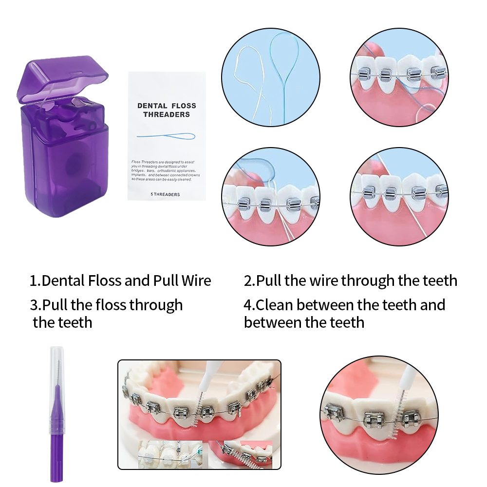8Pcs/set Orthodontic Dental Ca - огляд і ціна Teeth Whitening With Braces