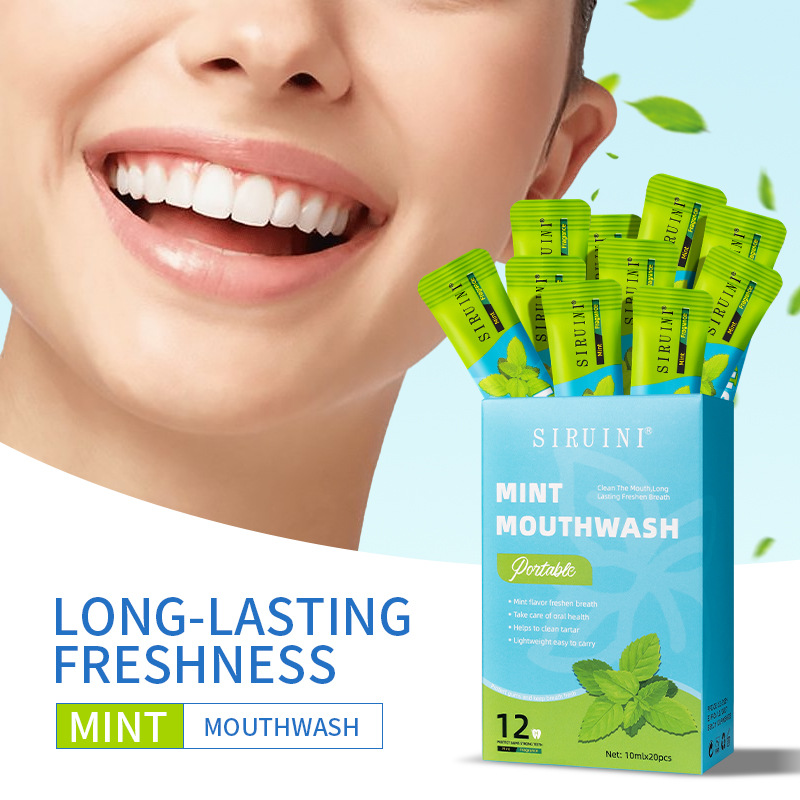 20 PCS Disposable Mouthwash No - огляд і ціна Teeth Whitening Mouthwash
