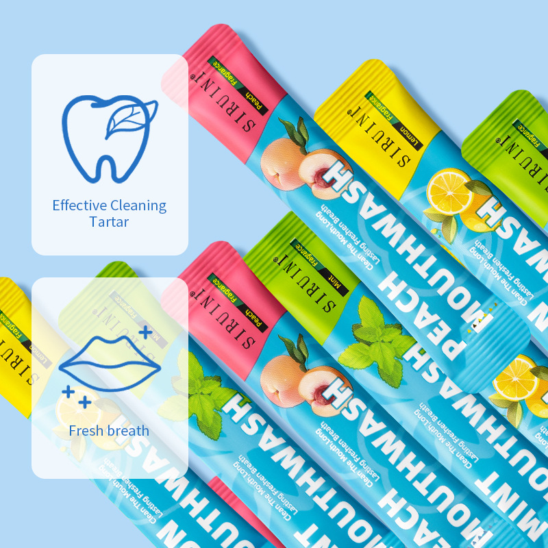 20 PCS Disposable Mouthwash No - огляд і ціна Teeth Whitening Mouthwash
