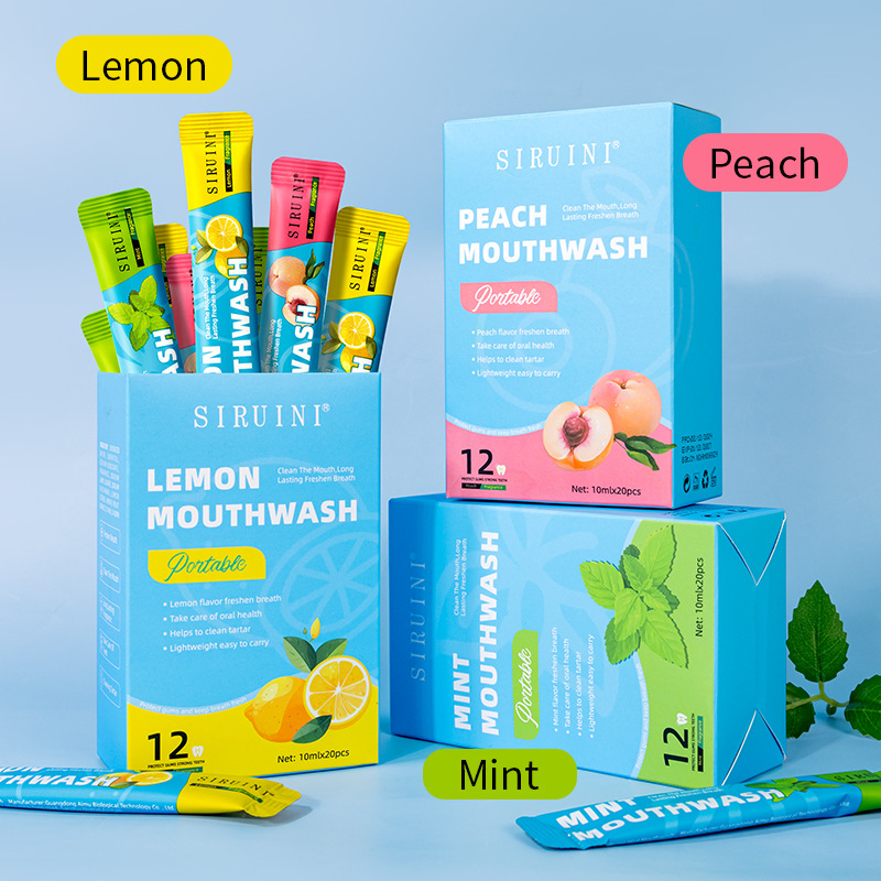 20 PCS Disposable Mouthwash No - огляд і ціна Teeth Whitening Mouthwash