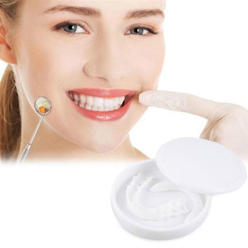 Perfect Fit False Teeth Cover  - огляд і ціна Teeth Whitening With Braces