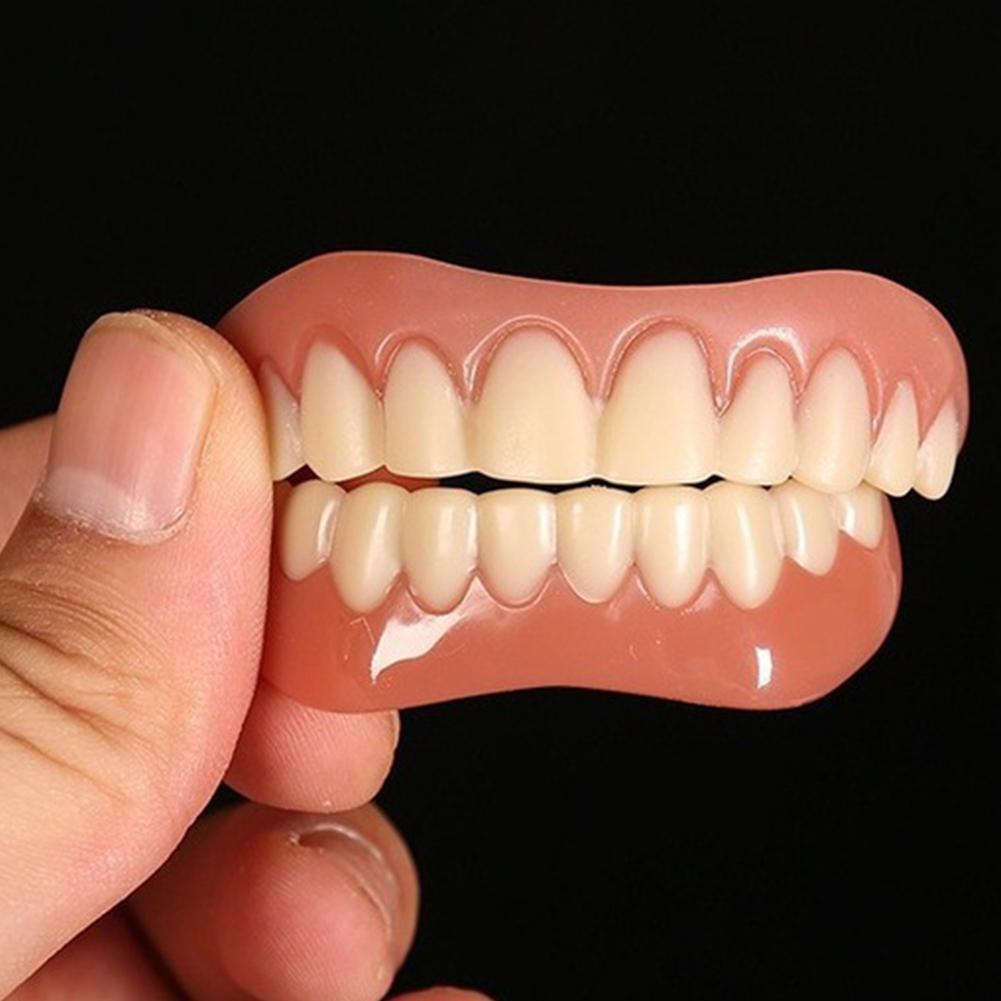 New False Teeth Silicone Upper - огляд і ціна Teeth Whitening With Braces