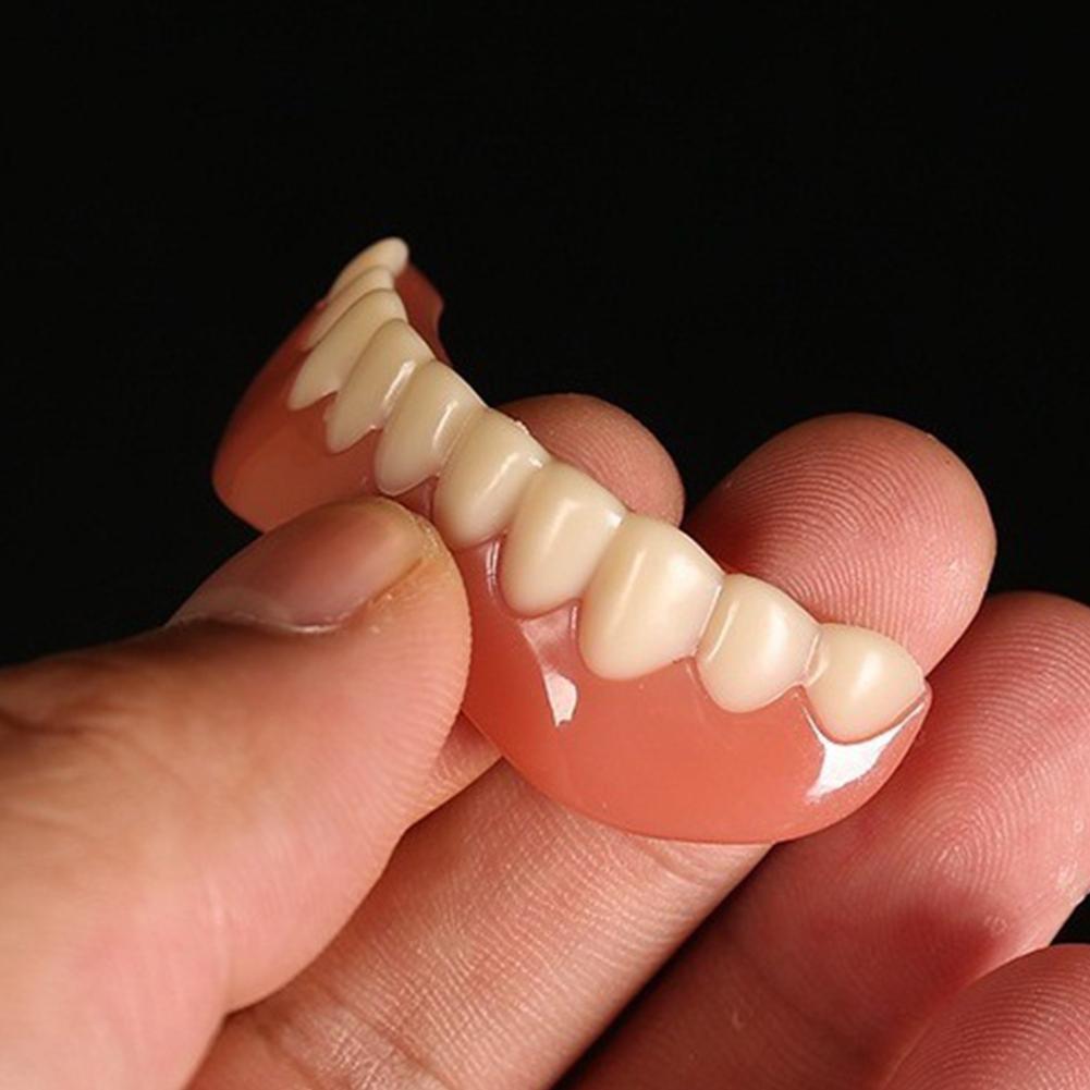 New False Teeth Silicone Upper - огляд і ціна Teeth Whitening With Braces