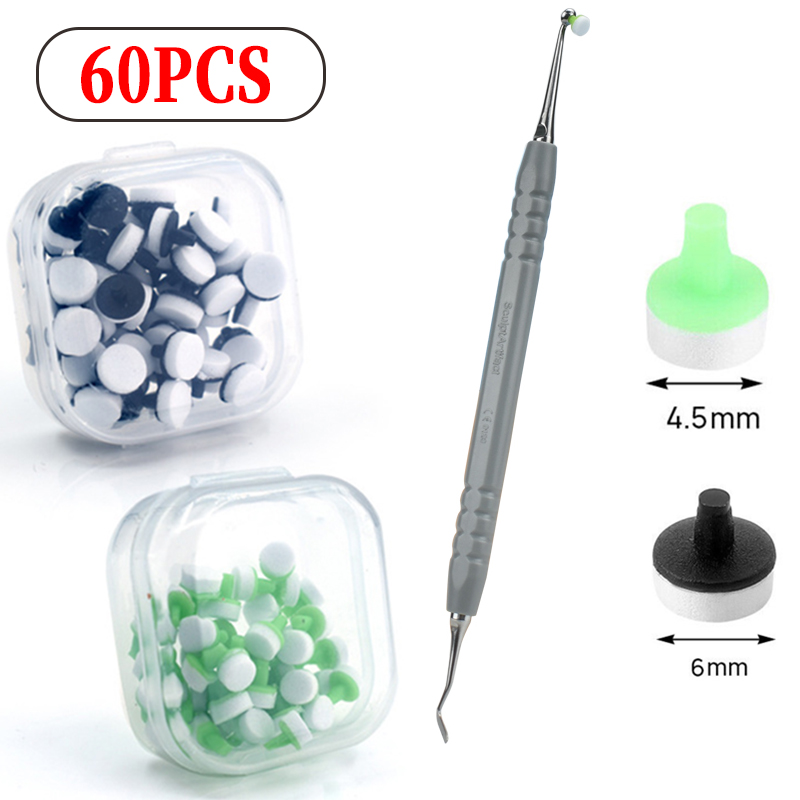 60Pcs/box Dental Resin Filling - огляд і ціна Teeth Whitening Foam