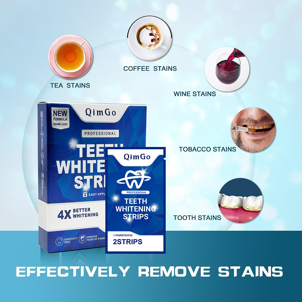 Professional Tooth Whitening S - огляд і ціна Teeth Whitening Strips Crest