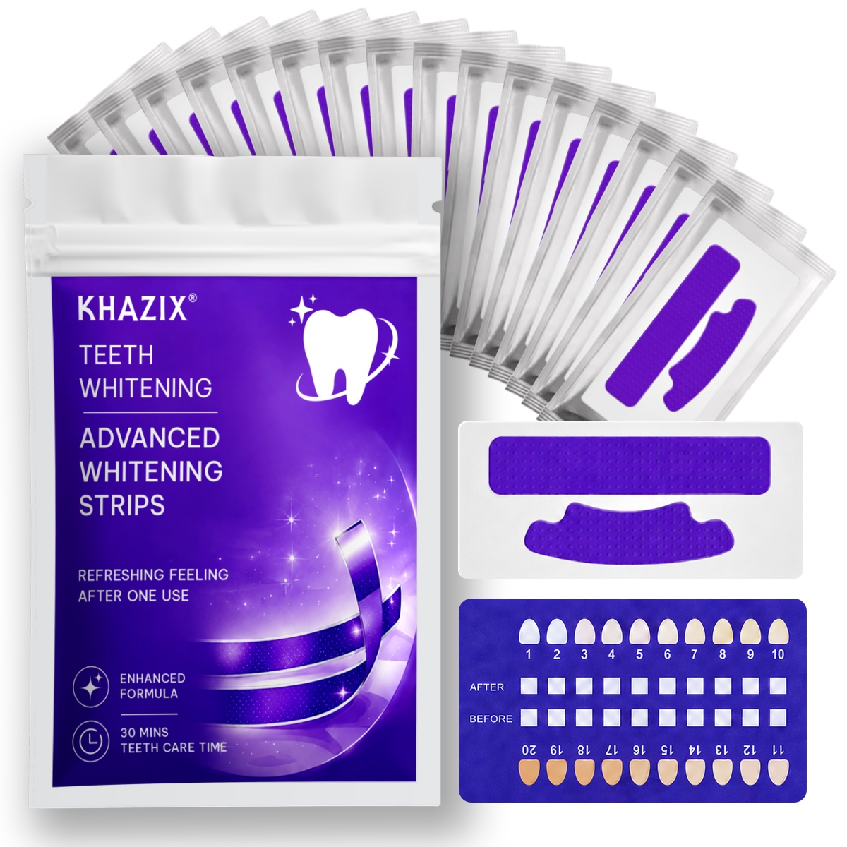 1/7 Pairs Teeth Whitening Stri - огляд і ціна Teeth Whitening Strips Crest