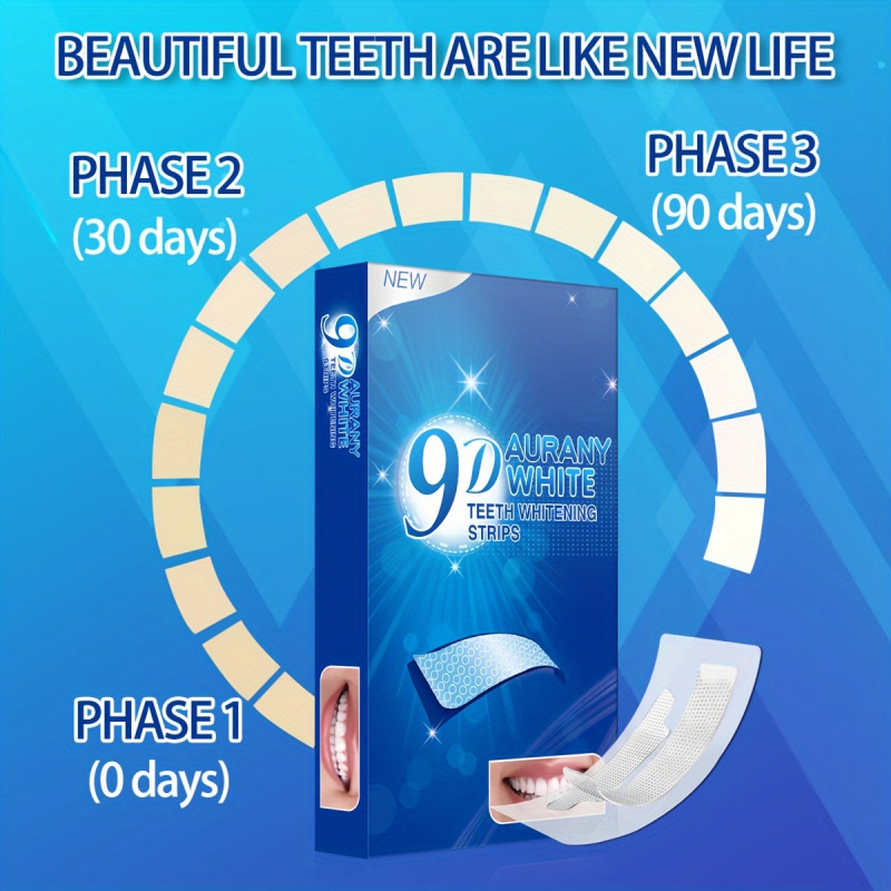 21 Pairs of 9D Aurany White Te - огляд і ціна Teeth Whitening Foam