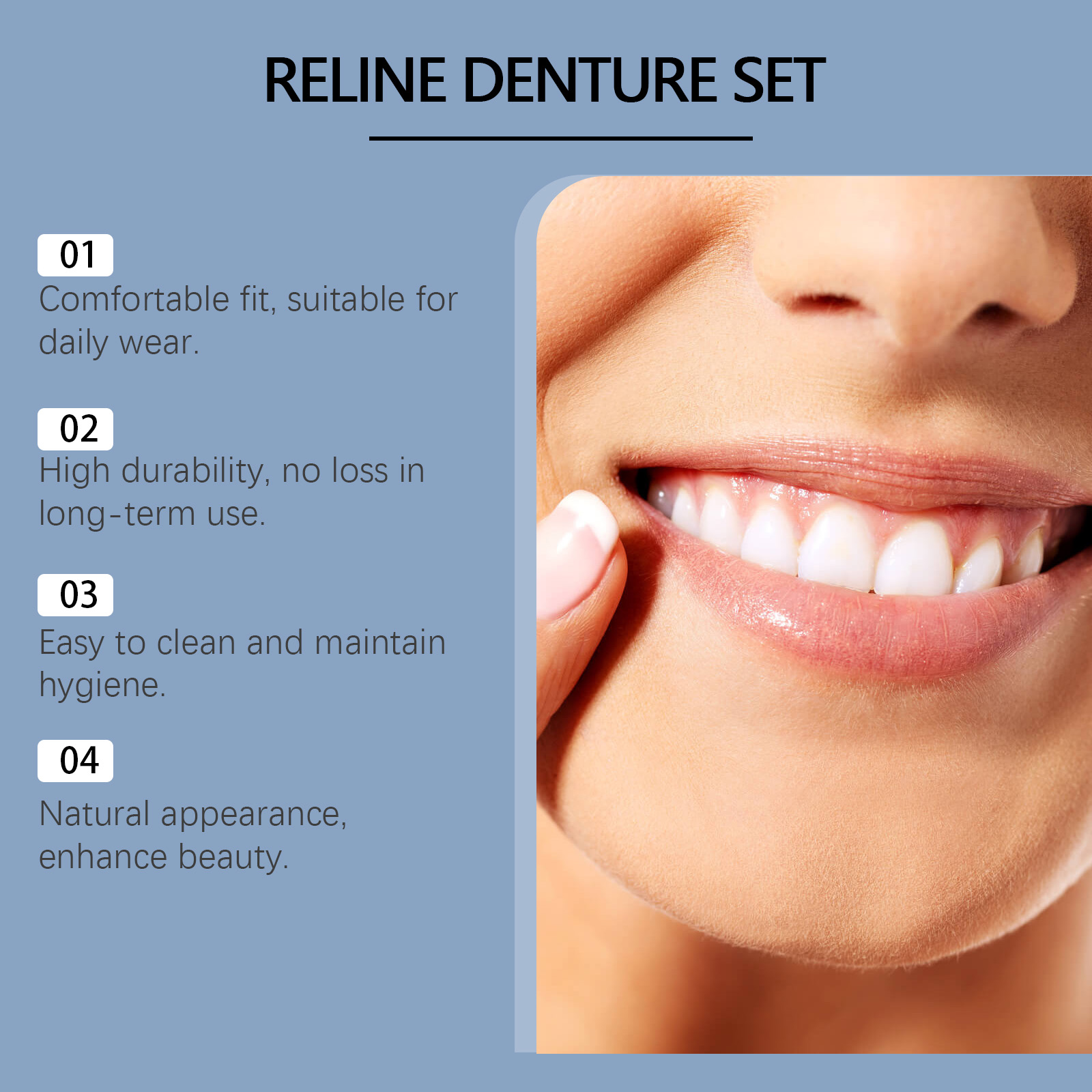 False Teeth Dentures Temporary - огляд і ціна Teeth Whitening With Braces