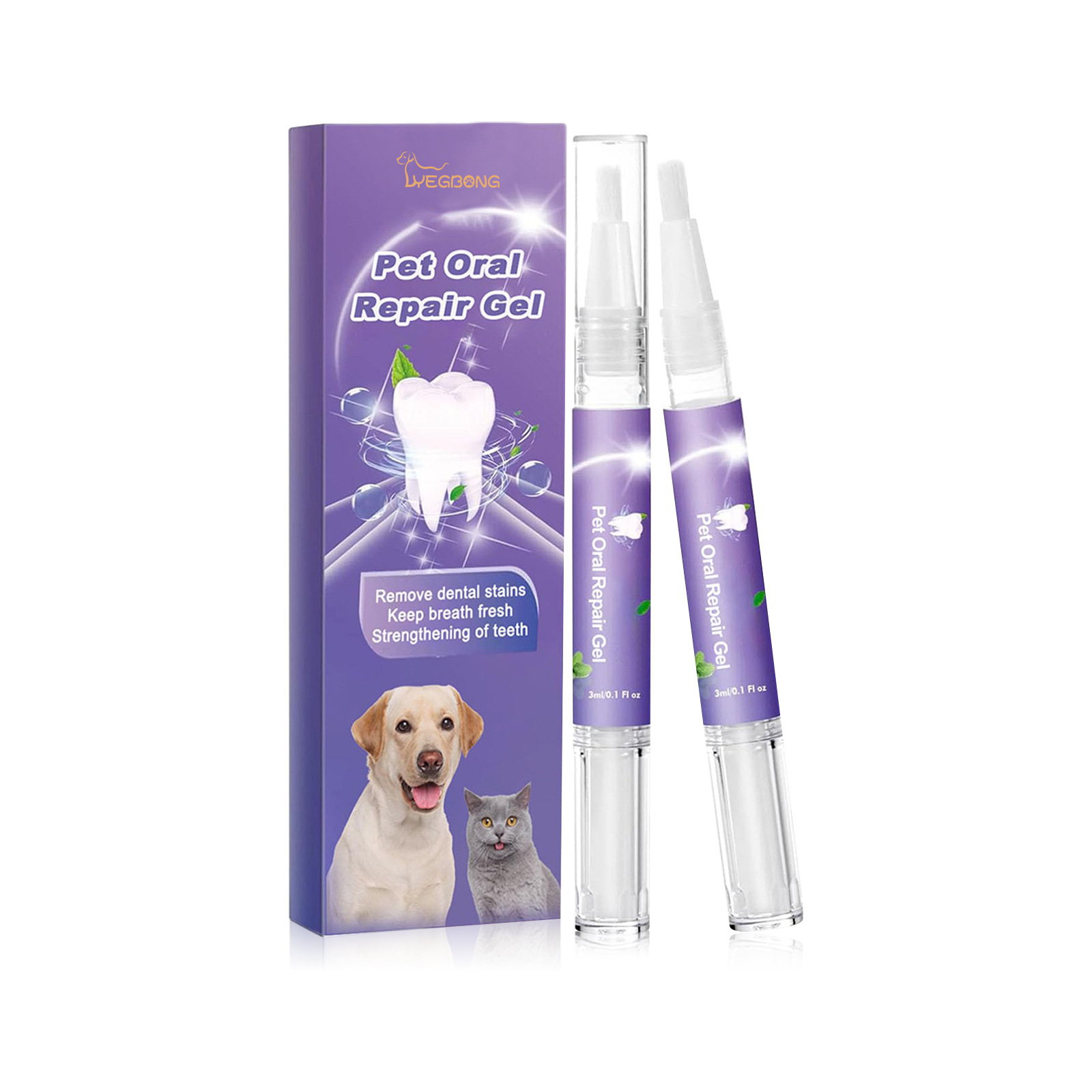 Pet Oral Repair Gel Puppy Tart - огляд і ціна Teeth Whitening Foam