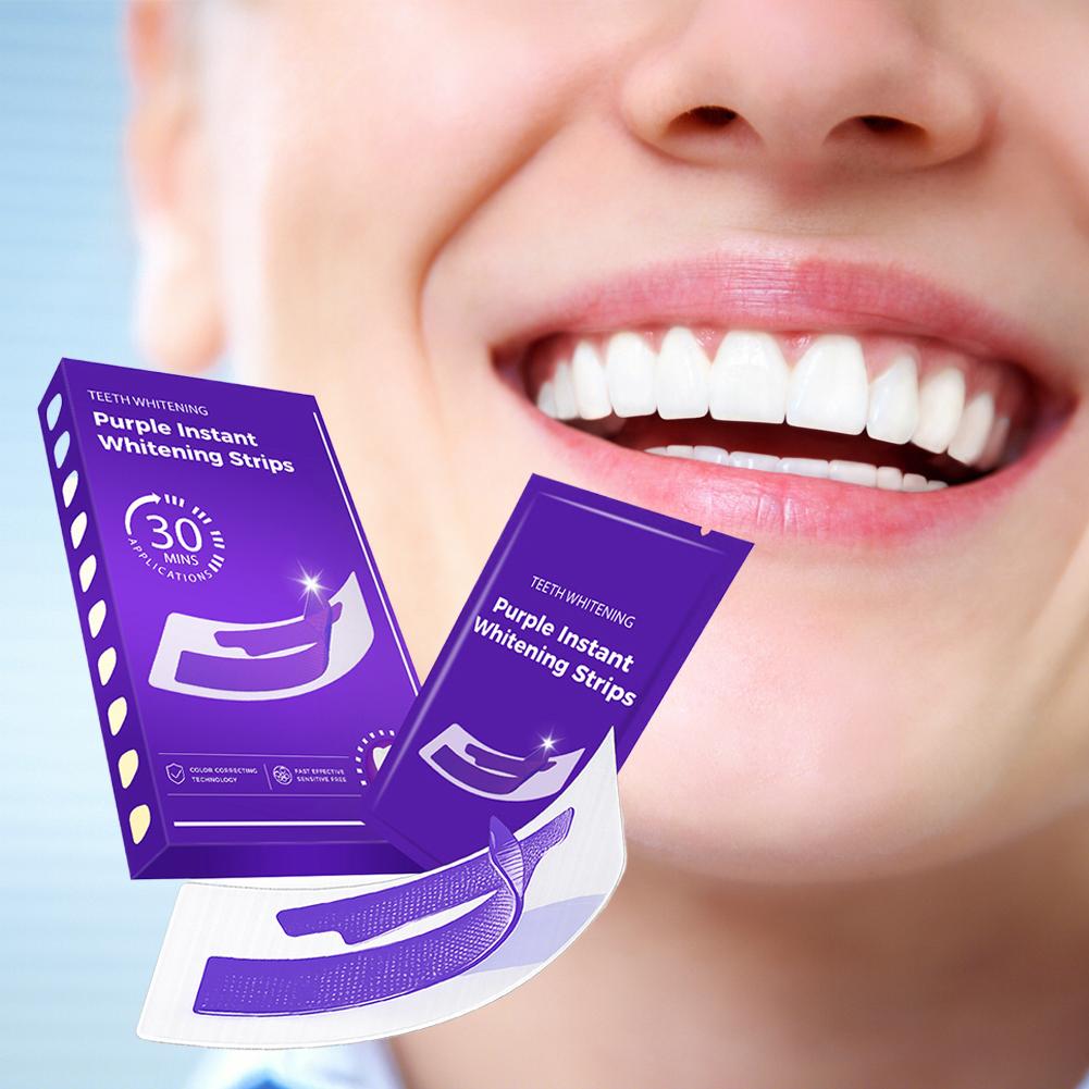 Smilekit Teeth Whitening Stri - огляд і ціна Teeth Whitening Strips Crest