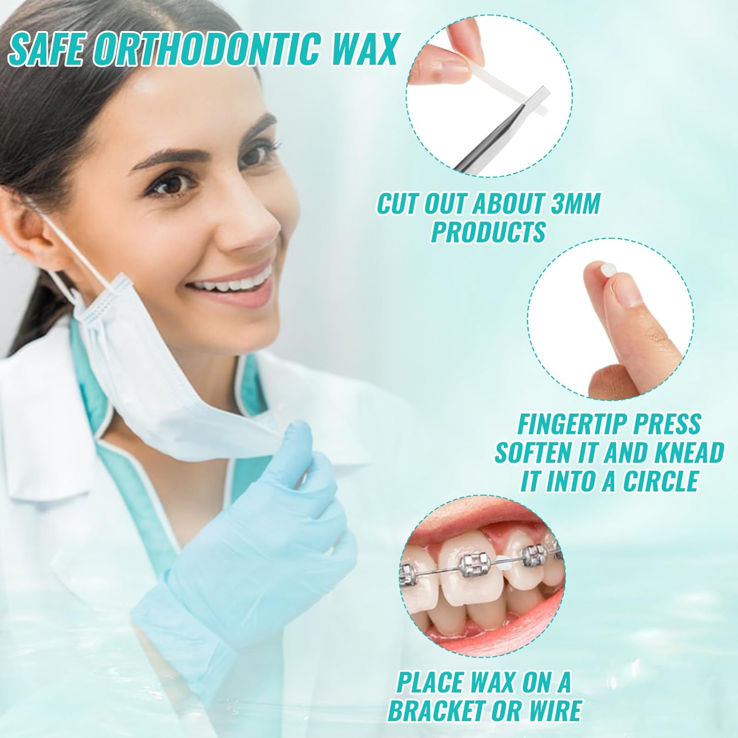 10box Dental Orthodontic Relie - огляд і ціна Teeth Whitening With Braces