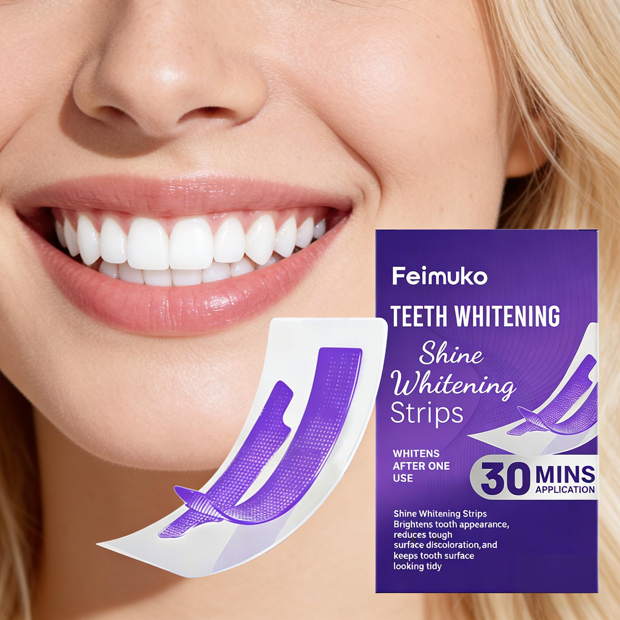 Teeth Whitening Strip Reduce S - огляд і ціна Teeth Whitening Strips Crest