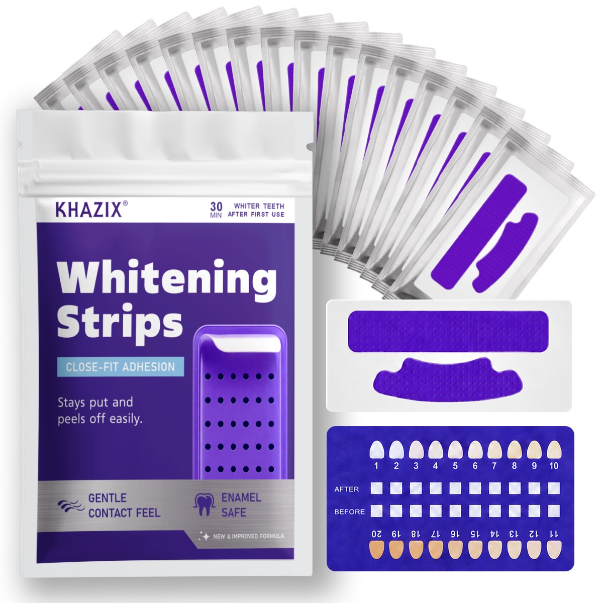 7PCS Teeth Whitening Strips fo - огляд і ціна Teeth Whitening Strips Crest