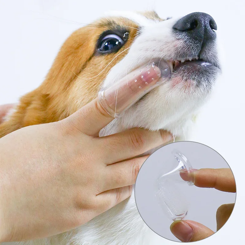 Super Soft Pet Finger Toothbru - огляд і ціна Teeth Whitening Mouthwash