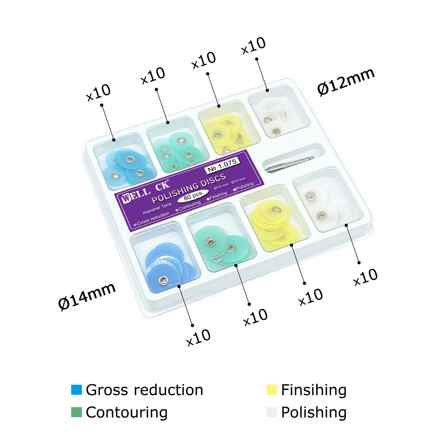 WELLCK Dental Polishing Discs  - огляд і ціна Teeth Whitening Express