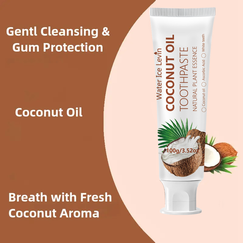 Coconut Oil Toothpaste 100g Na - огляд і ціна Teeth Whitening Mouthwash