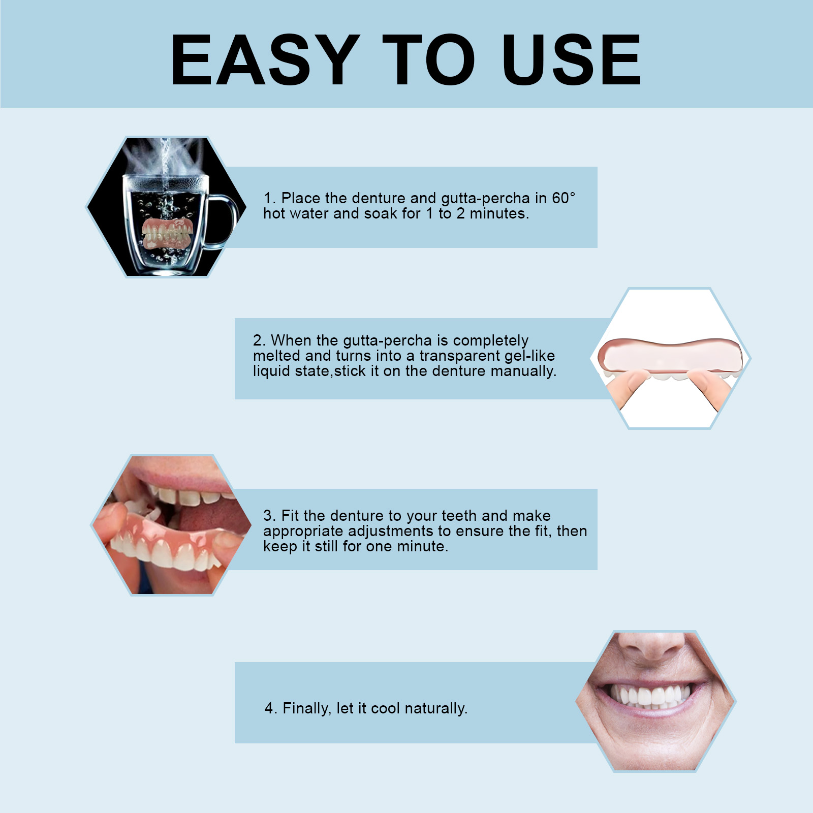 Silicone Denture Set Fit Tempo - огляд і ціна Teeth Whitening With Braces