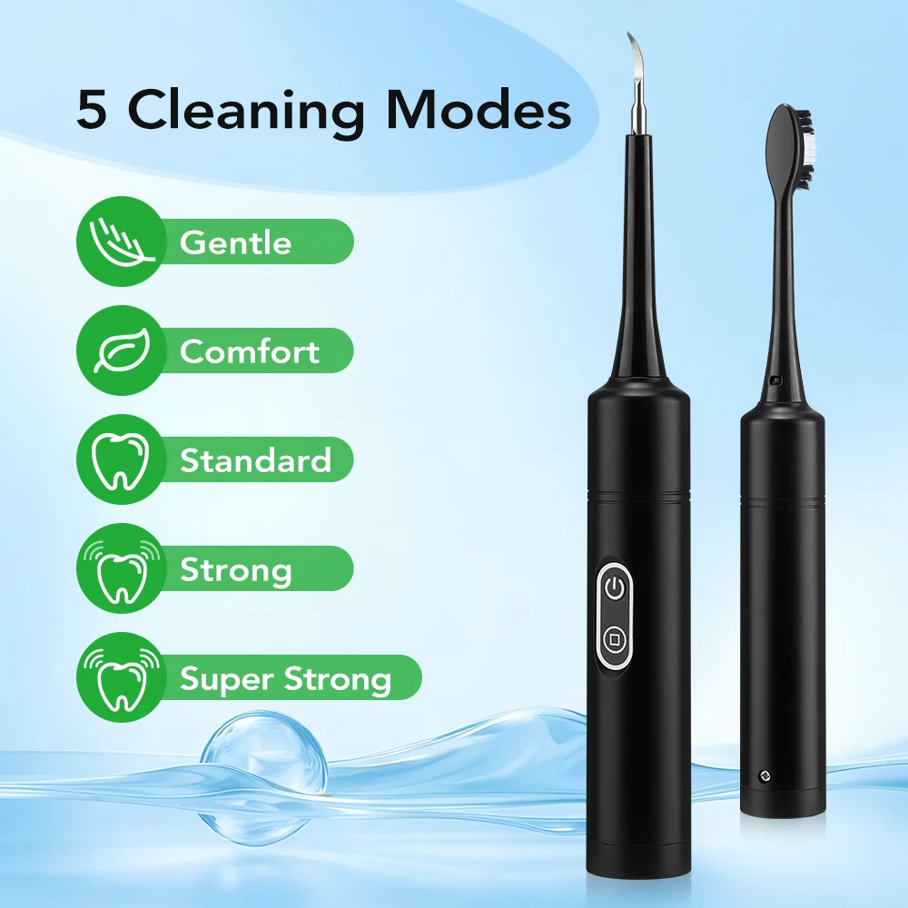 Electric Sonic Vibration Denta - огляд і ціна Teeth Whitening Express